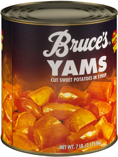Bruce's Yams, 29 Oz (600x600), Png Download