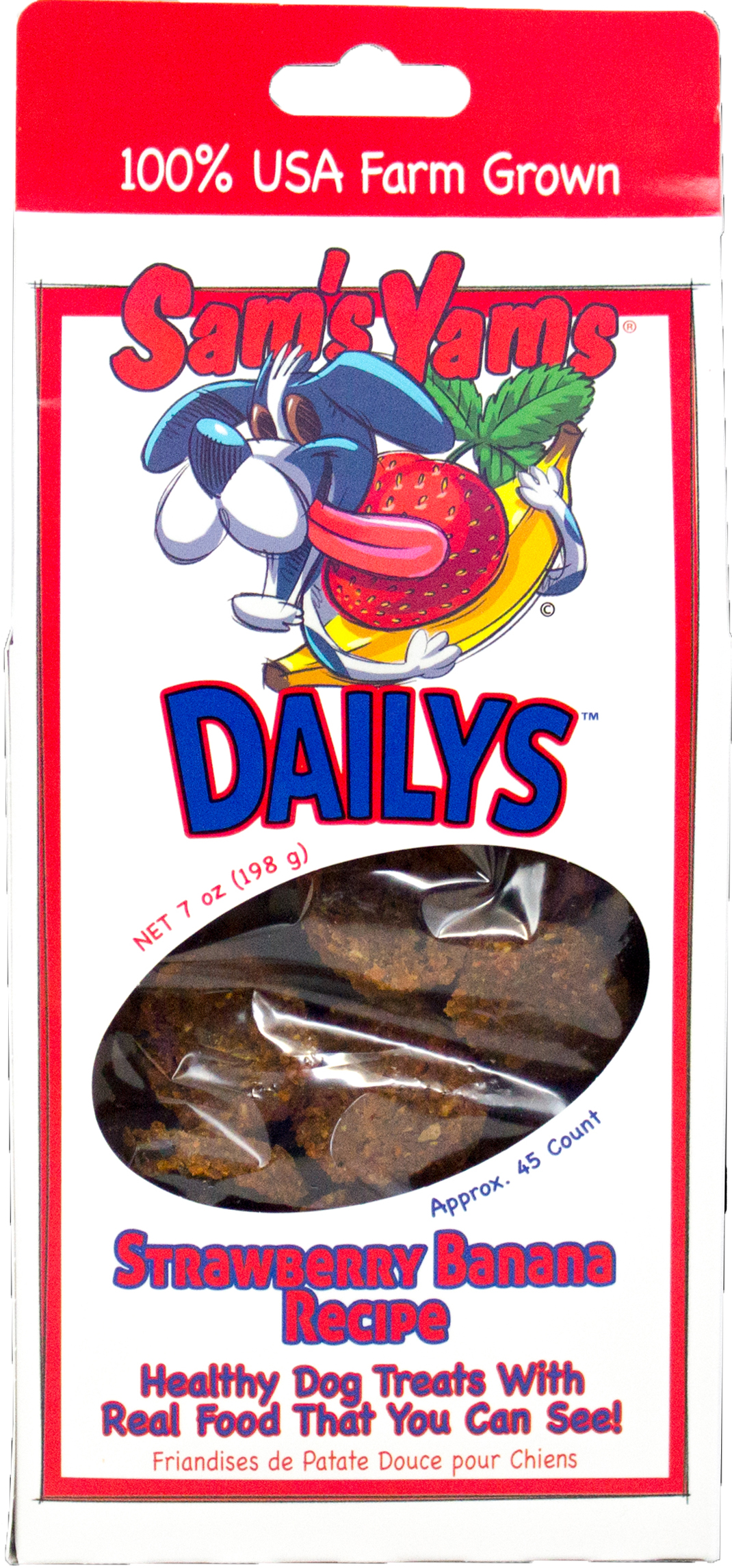 Strawberry Banana "seasonal" - Sam's Yams Daily (1070x2290), Png Download