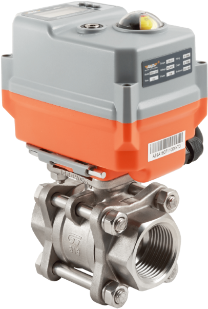 M77 Series Electric Actuated Stainless Steel Ball Valve - Valve Actuator (620x930), Png Download