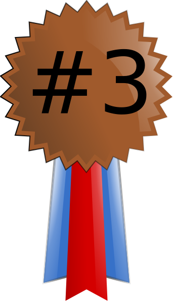 Medal Clip Art (342x596), Png Download