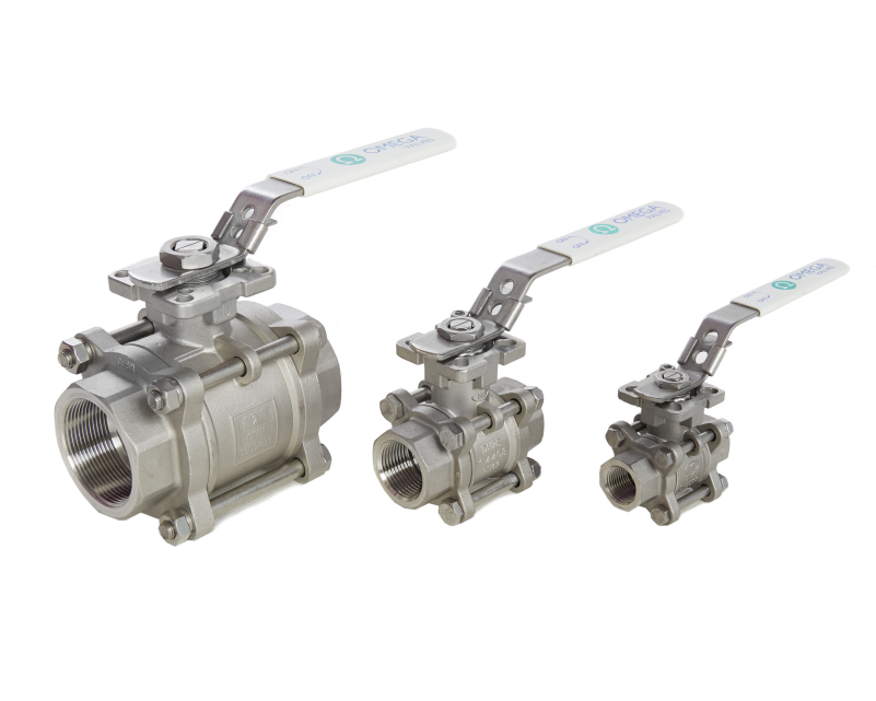 3 Stainless Steel Ball Valve - Stainless Steel (800x800), Png Download
