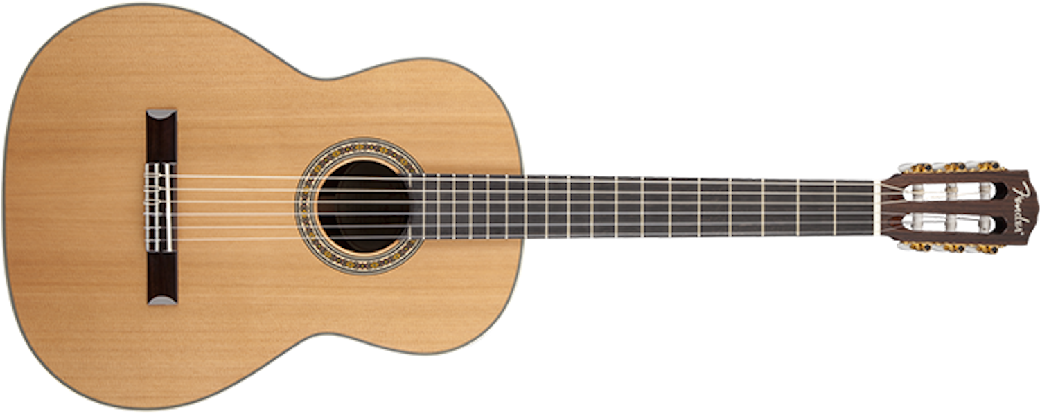 Social Media Offers The Entire World A Front-row Seat - Fender Cn-320as Nylon String Classical Guitar (1700x598), Png Download