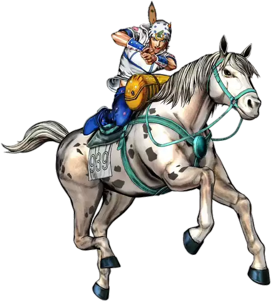 Johnny Joestar Asb By Skodwarde - Steel Ball Run Slow Dancer (640x622), Png Download