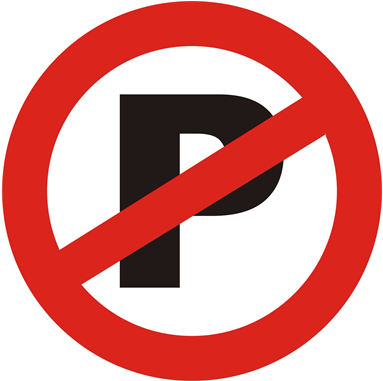 No Parking - Road Signs Speed Breaker (600x380), Png Download