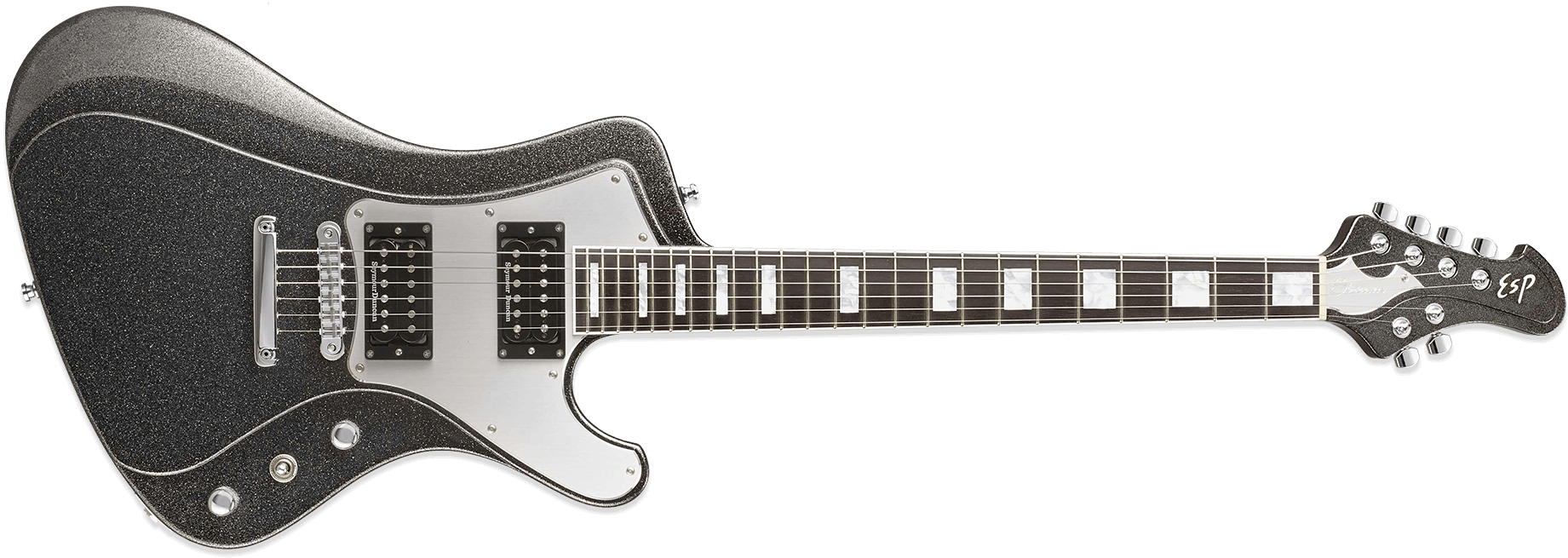 Esp Stream Gt Standard Titan Metal - Esp Stream 6 String (1850x714), Png Download