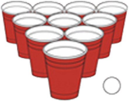 Ping Pong Png Transparent Images - Beer Pong Rule Meme (640x480), Png Download