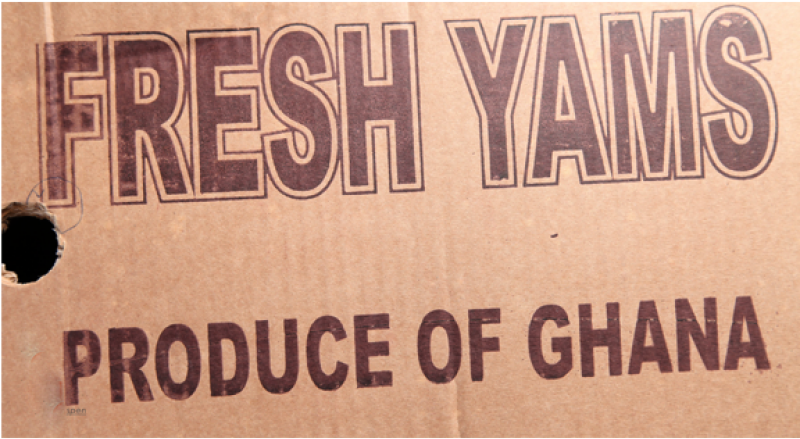 Box Of Yam - Poster (800x800), Png Download