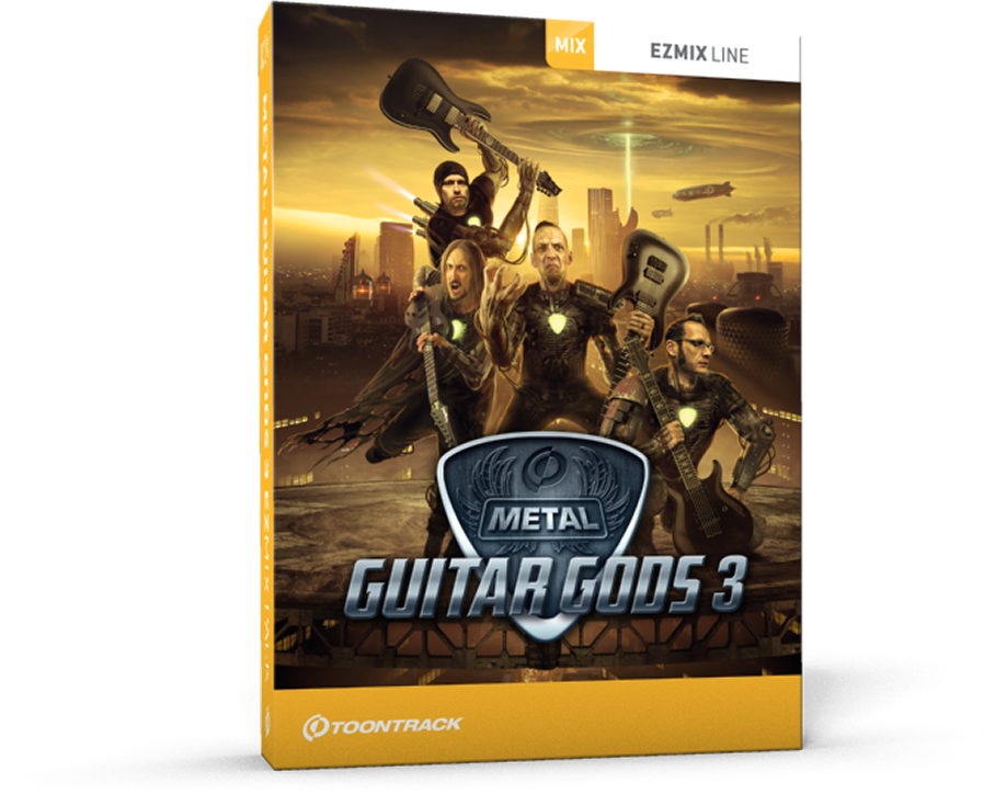 Toontrack Metal Guitar Gods - Toontrack Emx Metal Guitar Gods 3 (898x724), Png Download