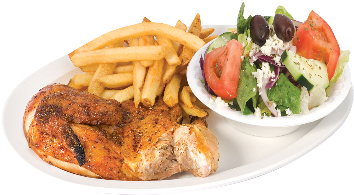 Greek Combo - Greek Chicken Png (1200x660), Png Download