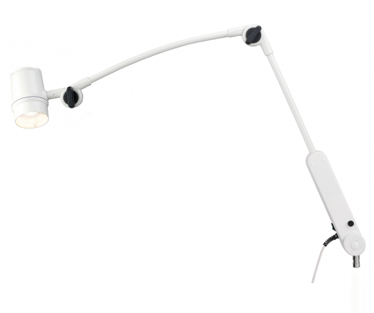 Lámpara Con Brazo De Doble Articulación - Ceiling (540x453), Png Download