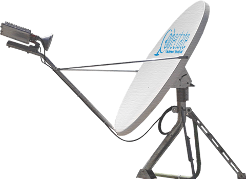 Antena-hughesnet - Television Antenna (480x349), Png Download