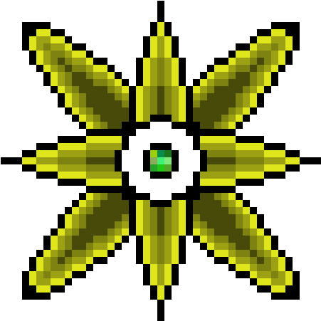 A Golden Flower - Orthanc Minecraft (470x470), Png Download