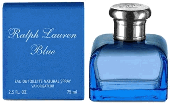 Ralph Lauren Blue 75ml Edt - Perfume Blue De Ralph Lauren (600x367), Png Download