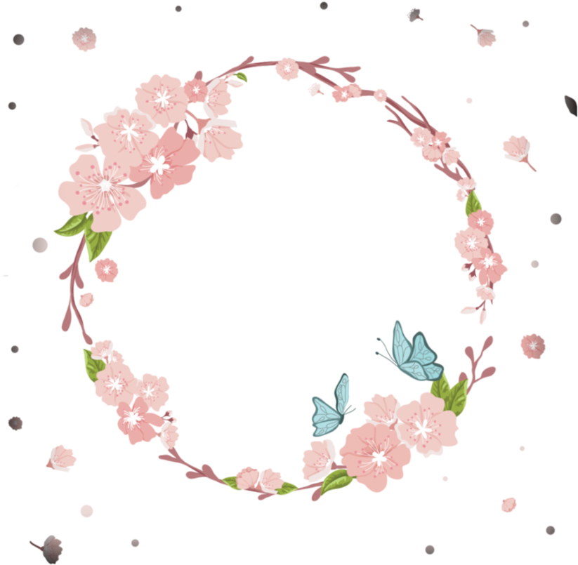 Circulo De Flores Em Png Circulo De Flores Png Full Size Png Download Seekpng