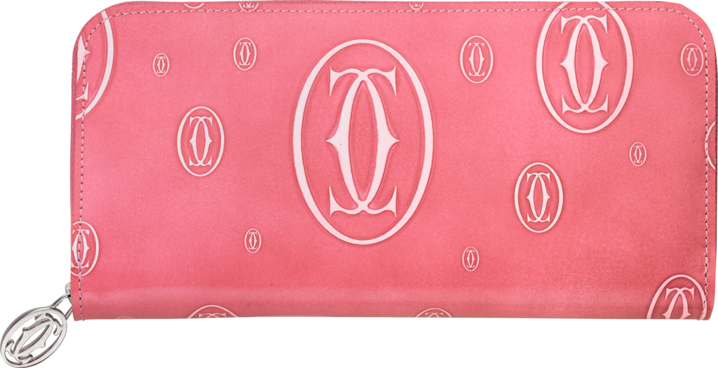 Pequeña Marroquinería Happy Birthday, Cartera Internacional - Cartier Card Case Happy Birthday Business Pink L3001477 (1024x525), Png Download