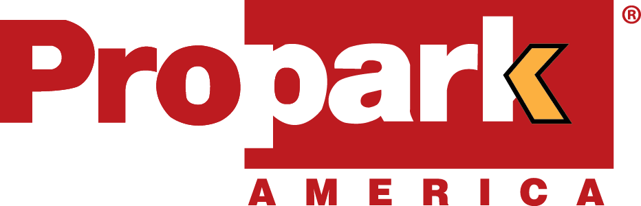 Red Beam Garage C Has 16 New Free Easy Ev Charging - Propark America (932x300), Png Download