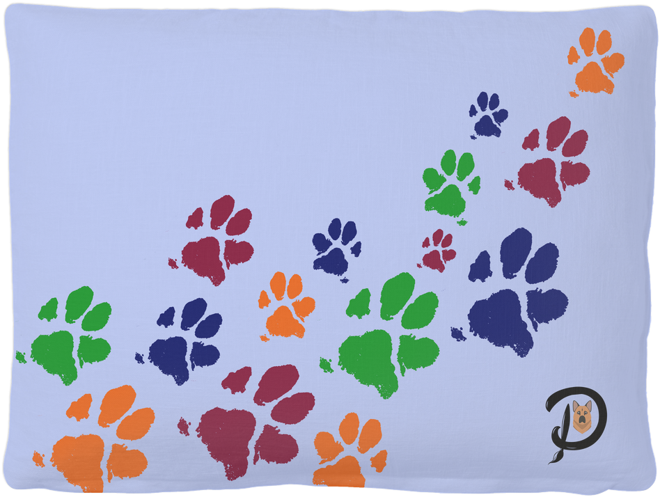 Paw Print Dog Bed - Dog (1024x1024), Png Download