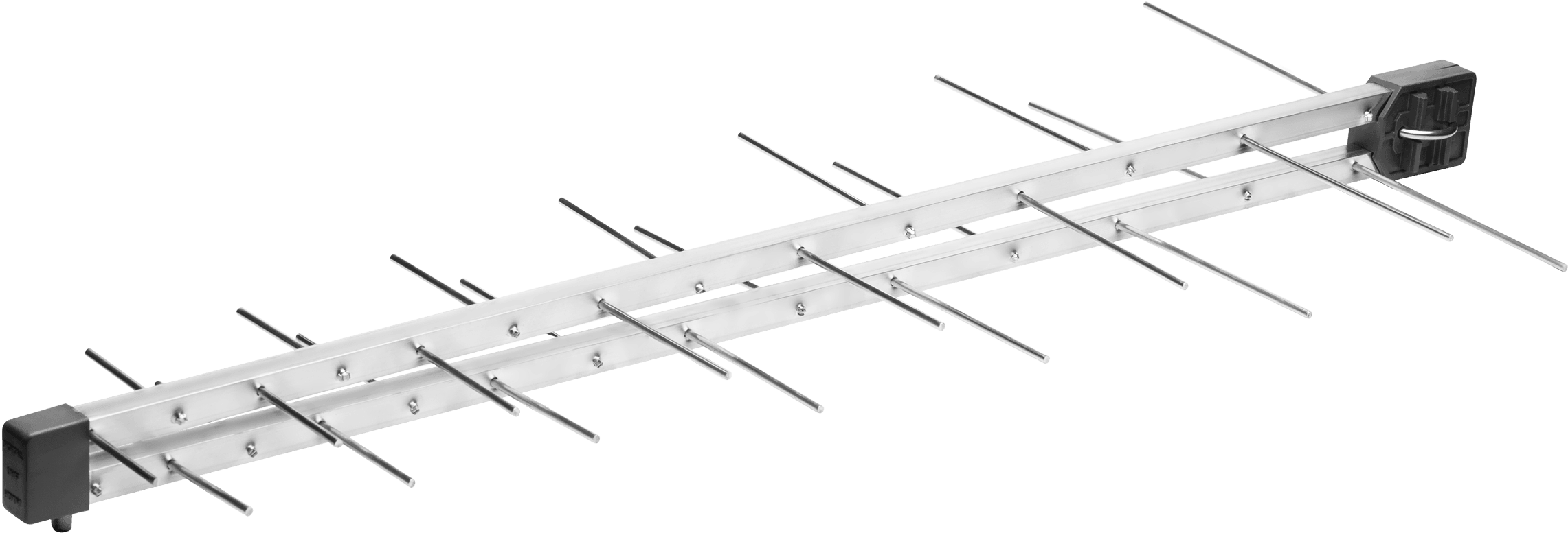 Antena Externa 18 Dbi - Television Antenna (2500x912), Png Download