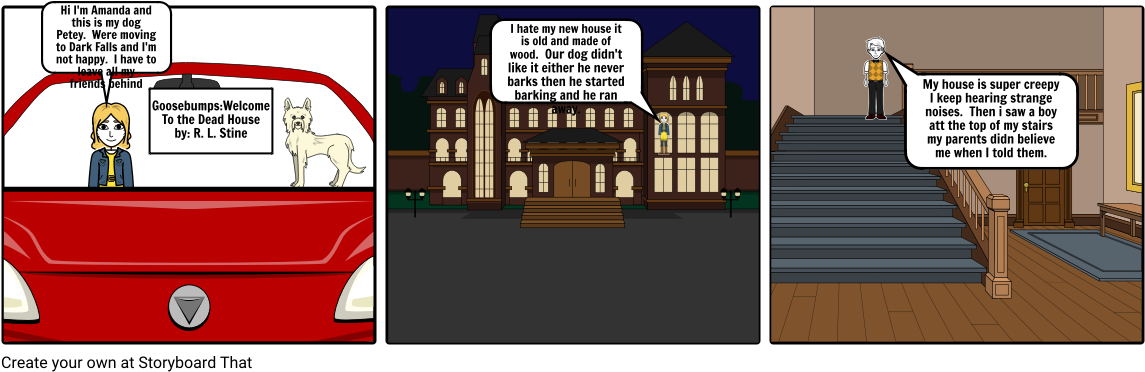 Welcome To The Dead House - Goosebumps (1164x385), Png Download