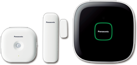 Smart Home Is Many Things, All Uniquely Controllable - Panasonic Home Monitoring & Control Kit (pakxhn6011frw) (561x455), Png Download