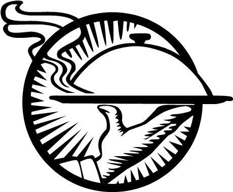 Skychefcatering - Ca - Catering Logo Png (485x402), Png Download