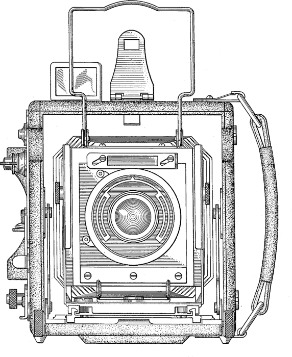 Bleed Area May Not Be Visible - Press Camera (572x700), Png Download