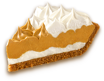 Pumpin Pie Piece - Edwards Pumpkin Creme Pie - 25.9 Oz Box (406x316), Png Download