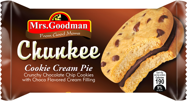 With Quality Ingredients That Are Generously Present - Chunkee Cookie Cream Pie (630x420), Png Download
