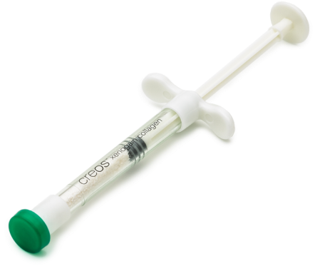 Creos Xenogain Bone Substitute With Collagen Syringe, - Syringe (700x495), Png Download