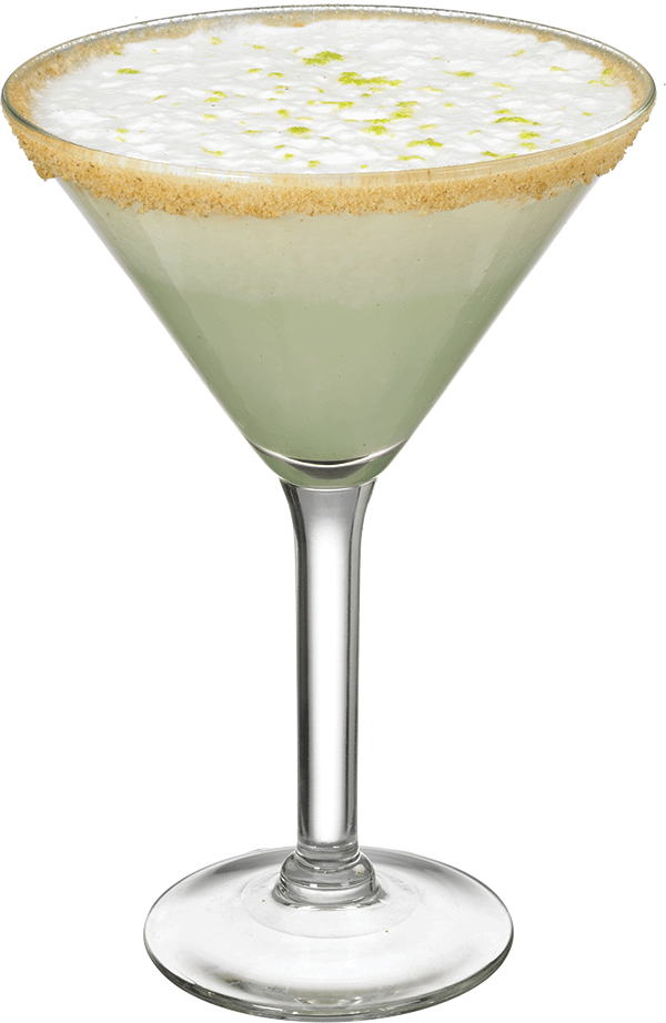 Kiwi Cream Pie Martini - Lemon Meringue Cocktail Png (600x922), Png Download