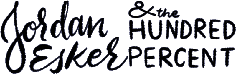 Je100logo - Jordan Esker & The Hundred Percent (800x287), Png Download