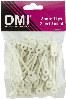 Dmi Spare Flips Short Round - Macintyre White Plastic Hair Roller Fixing Pins (384x384), Png Download