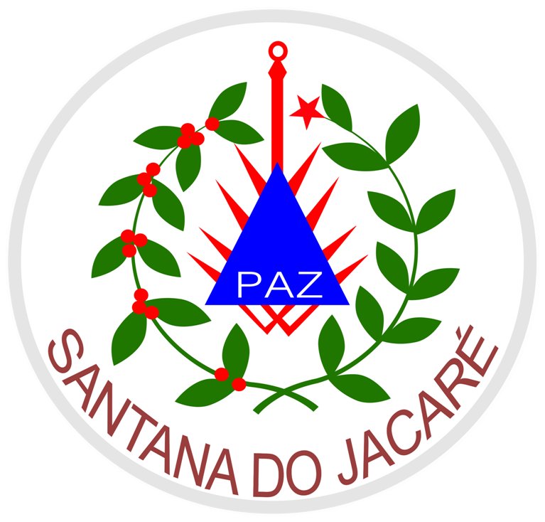 Bandeira Santana Do Jacaré - Emblem (768x768), Png Download