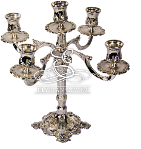 Candelabra 5 Armed Candle Stand - Elegant Candle Stand (600x600), Png Download