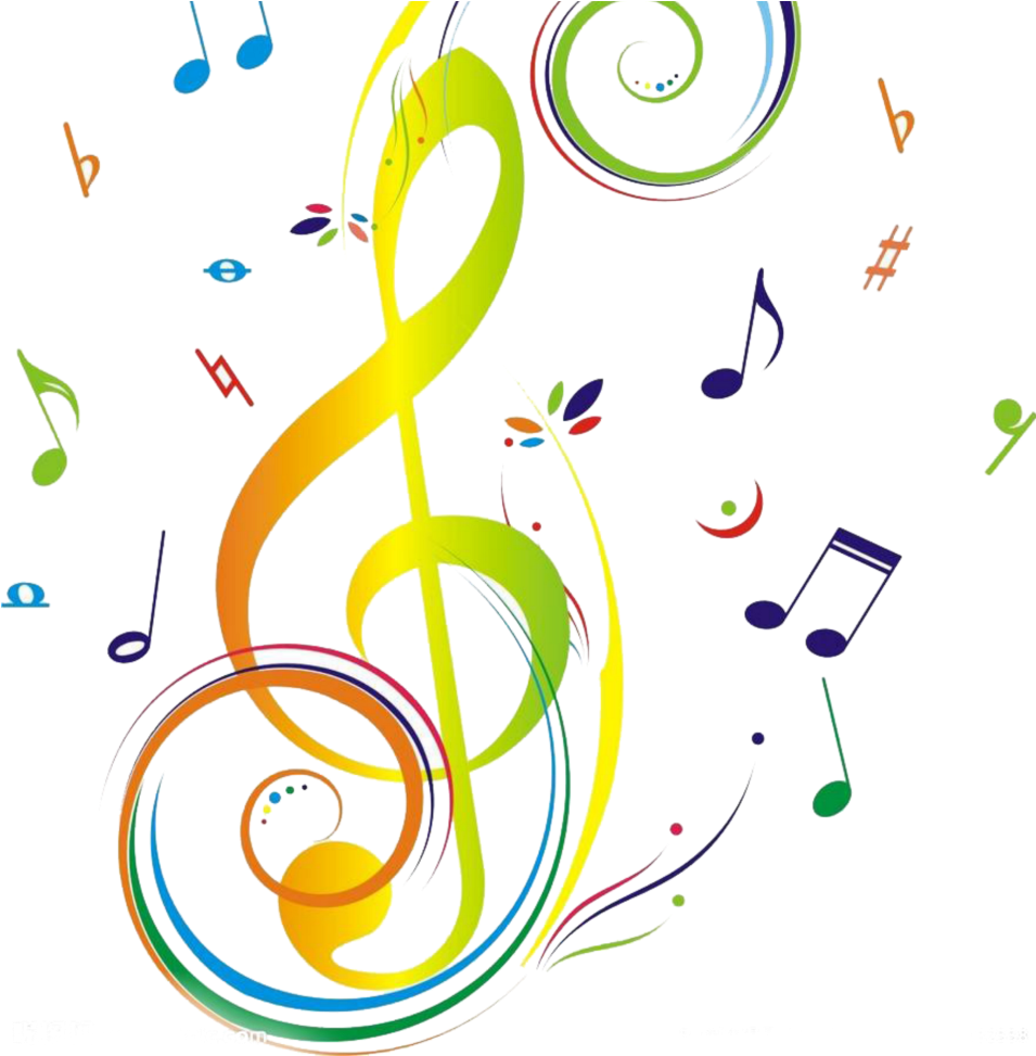 Notas Musicales Png Verdes (1024x1024), Png Download