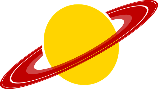 Saturn Planet Saturn Rings Astronomy Space - Saturn Clip Art (601x340), Png Download