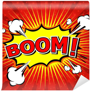 Comic Speech Bubble, Cartoon Wall Mural • Pixers® • - Boem Cartoon (400x400), Png Download