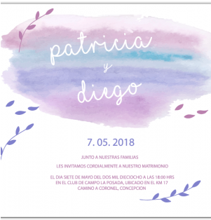 Invitación Vientos - Santiago (300x420), Png Download