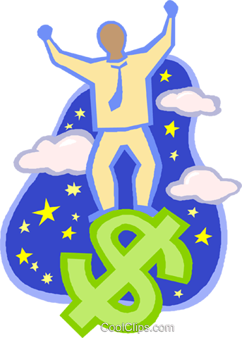 El Hombre De Pie En Signo De Dólar Libres De Derechos - Dr. Subhash Technical Campus (343x480), Png Download