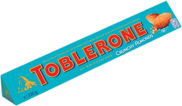 Download - Toblerone Fruit & Nut Milk Chocolate - 3.52 Oz (684x440), Png Download