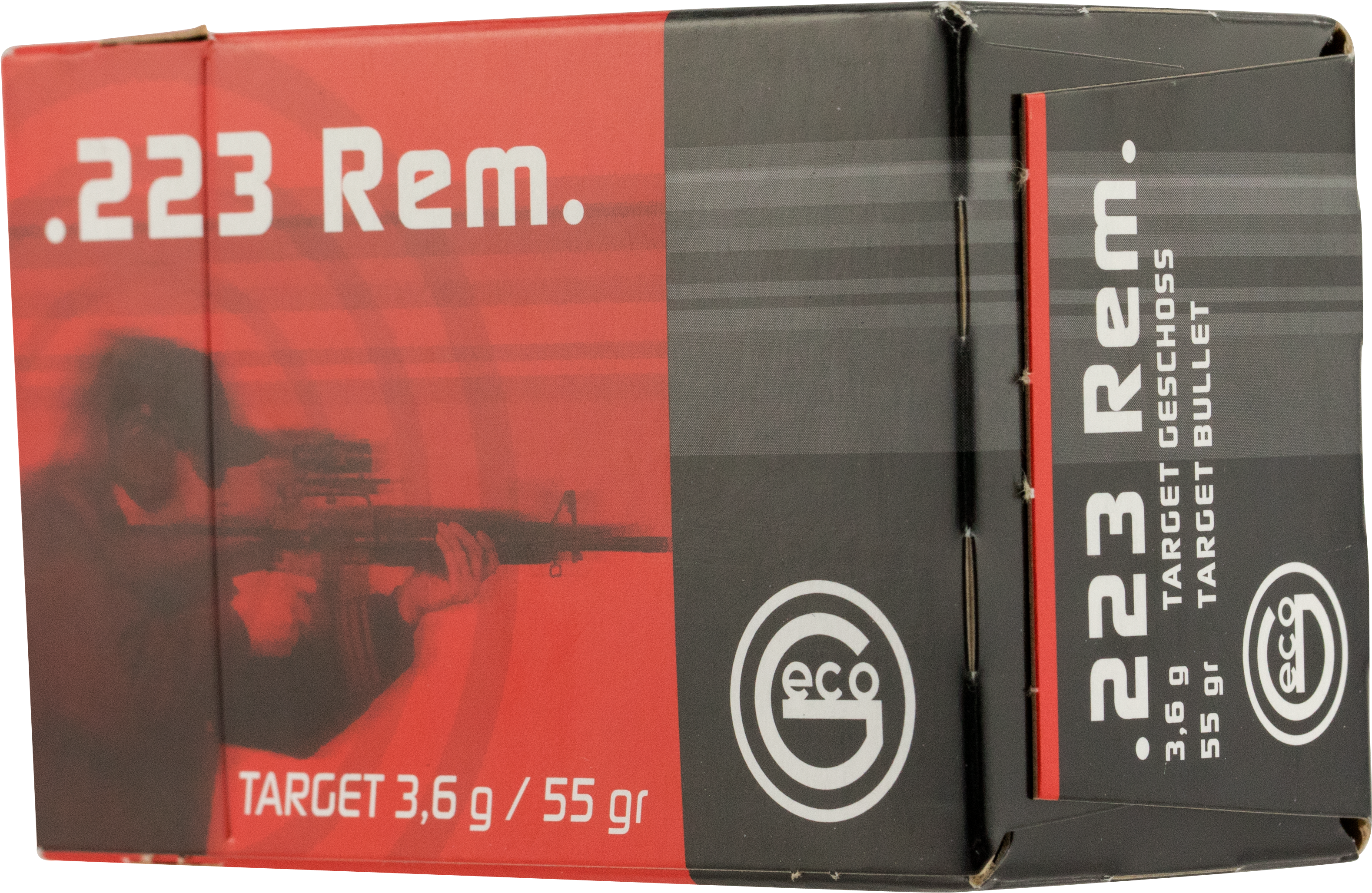 Geco 256140050 Vollmantel 223 Remington/5 - Geco (3373x2220), Png Download