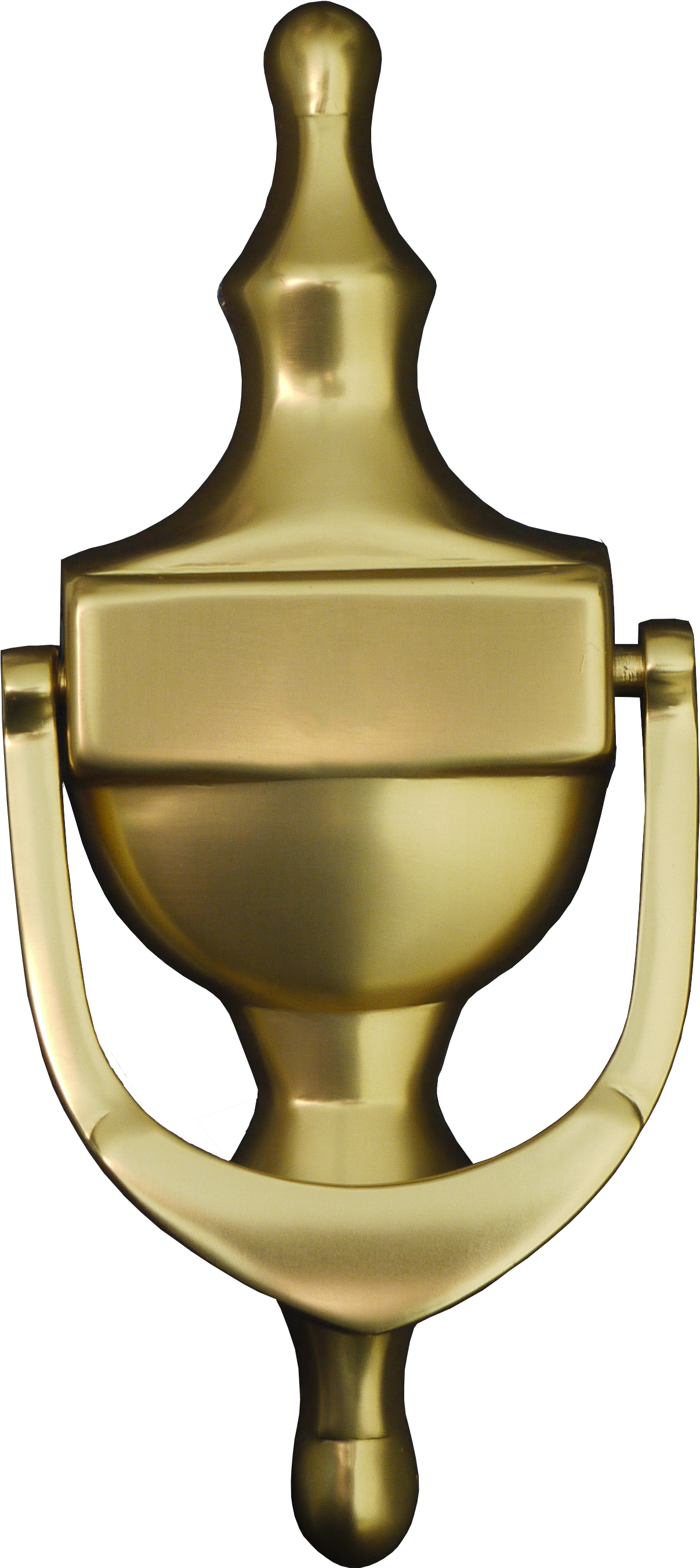 The Victorian Urn Anodised Gold Door Knocker Has Been - Door (1434x2856), Png Download