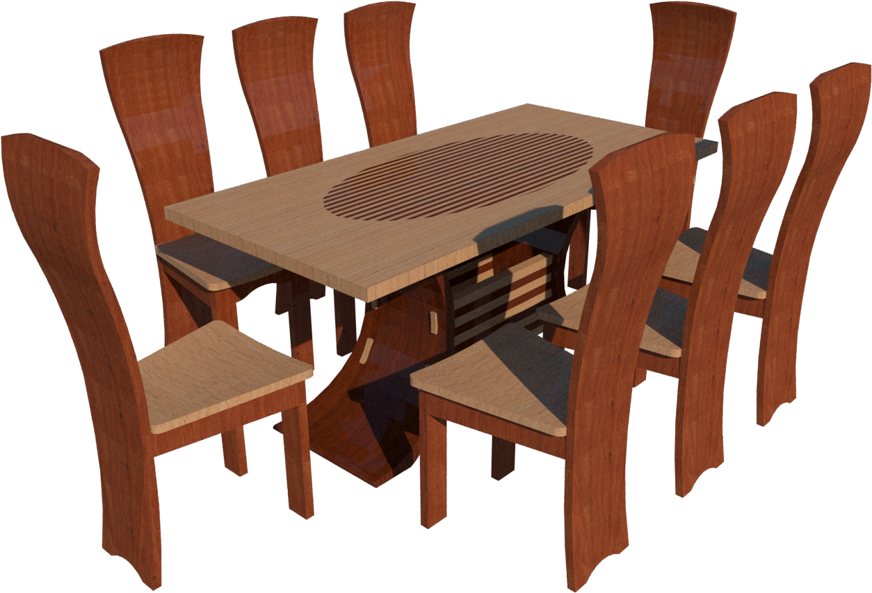 Juego De Comedor - Chair (1631x917), Png Download