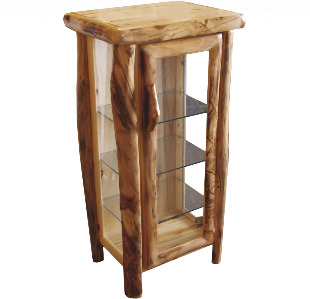 Gun Display Cabinets Lovely Display Cabinet Rustic - Display Case (1024x989), Png Download