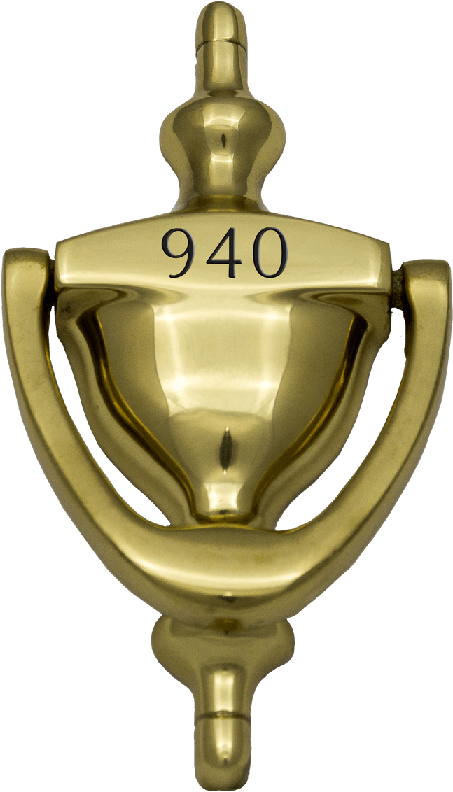 Our Polished Brass Door Knocker Makes For An Ideal - Door Knocker (1500x1200), Png Download