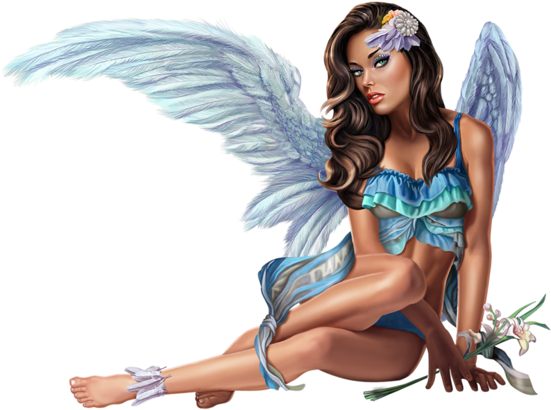 Обсуждение На Liveinternet - Пнг Девушка С Крыльями (800x640), Png Download