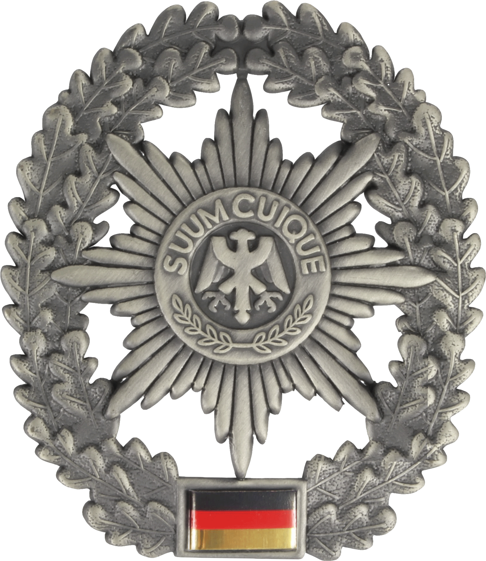Bw Barettabzeichen Feldjäger - Bundeswehr Barettabzeichen - Feldjäger (1662x1928), Png Download