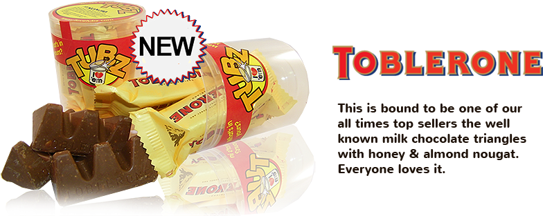 Toblerone Chocolates 6x100 Grms Swiss Milk Chocolate (980x370), Png Download