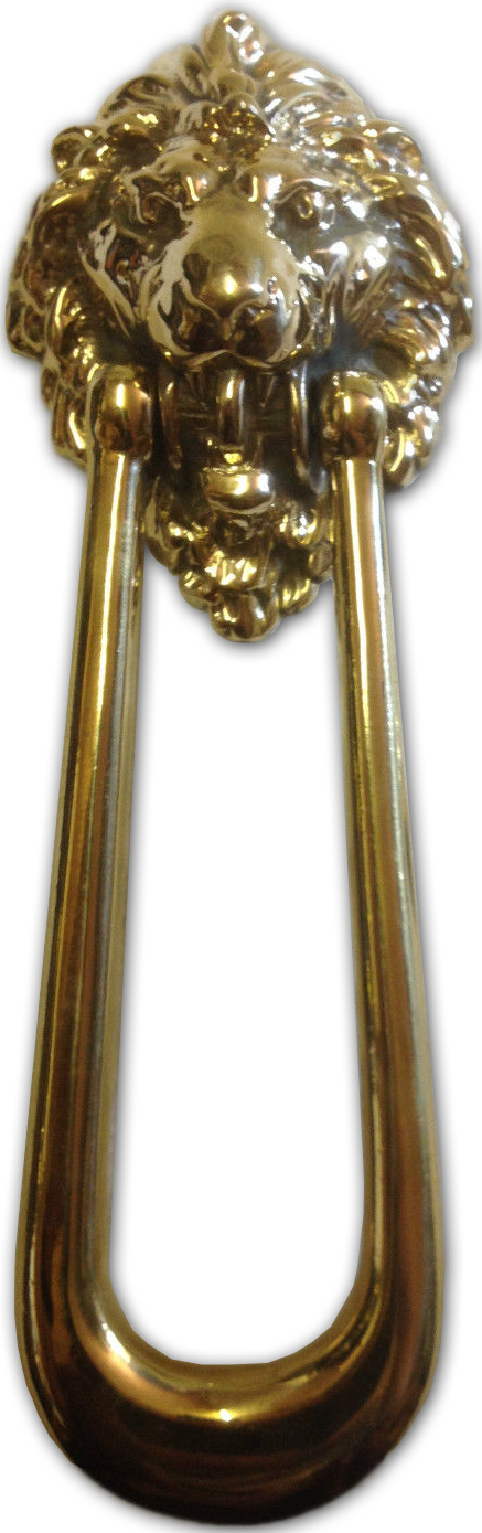 Brass Door Knockers London - Door (437x1389), Png Download