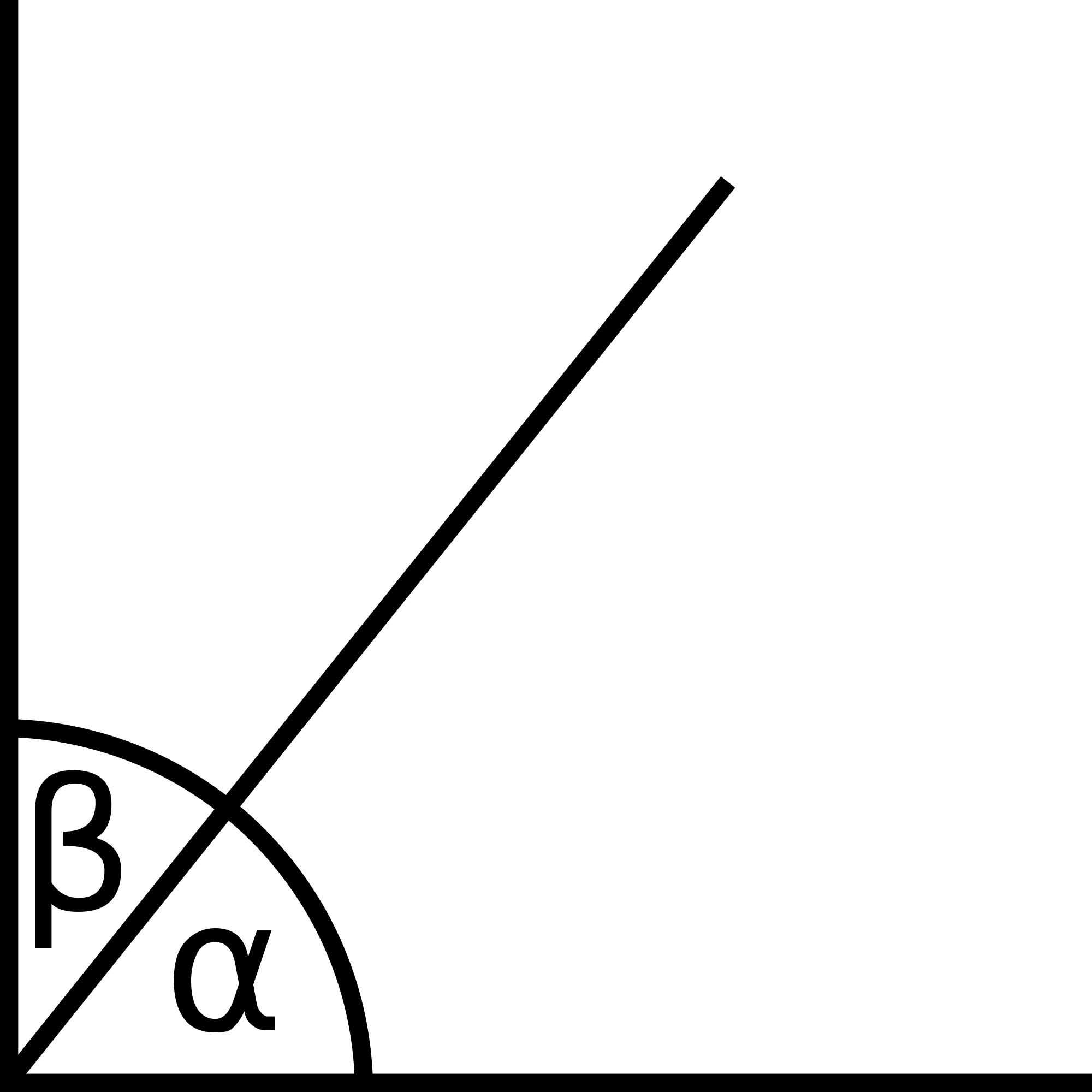 New Svg Image - Complementary Angles (2000x2000), Png Download